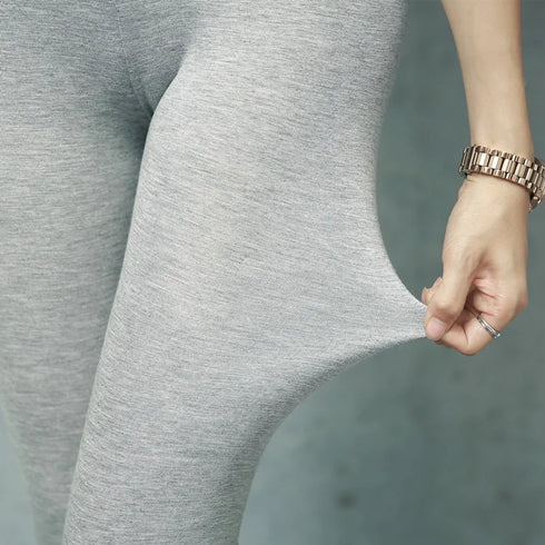 High Waist Ankle-Length Leggings for Women