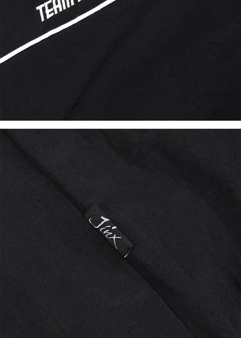 Jinx Team Black Unisex Windbreaker Jacket