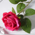 20 Pcs Artificial Velvet Silk Rose Bouquet