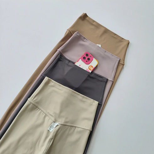 High-End Women's Naked Feeling Fitness Leggings