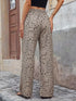 Floral Print Wide Leg Pants in Plus Sizes 1XL-5XL