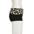 Leopard Print Low Waist Slim Booty Shorts for Women