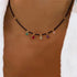 Summer Multilayer Handmade Necklace with Crystal Pendant