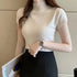 Knitted Turtleneck Pullover Sweater for Women