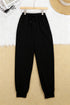 Women’s Casual Black Joggers with Pockets