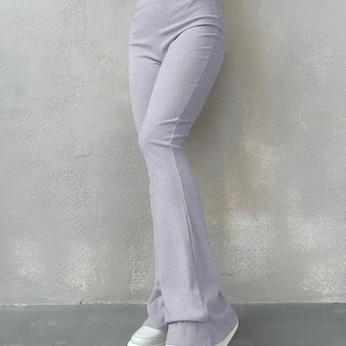 Women's High Waisted Flared Gym Pants