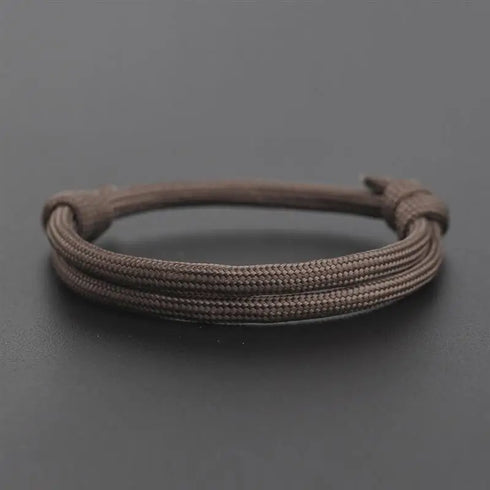 Minimalist Rope Bracelets For Men Women Handmade Adjustable