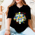 Trendy Women's Autism Awareness Graphic T-Shirt