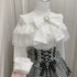 Summer Lolita Blouse with Lace Detail