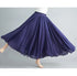 Fashion Clothes Women Clothing Skirts Vintage Y2k Elegant Bohemian Cotton Linen Long Skirt Casual Style