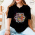 Trendy Women's Autism Awareness Graphic T-Shirt