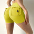 Peach Butt Fitness Cargo Shorts for Women