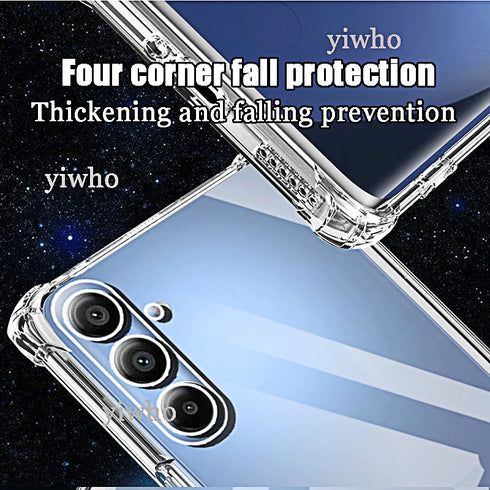 Transparent Phone Case for Samsung Galaxy A15 4G 5G Protective Shell