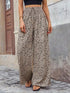 Floral Print Wide Leg Pants in Plus Sizes 1XL-5XL