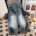 Vintage Wide Leg Denim Jeans for Women