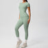 Women's 2-Piece Patchwork Yoga Set
