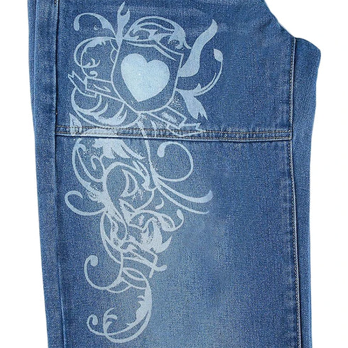 Wide Leg High Waist Jeans for Women