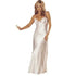 Elegant Spaghetti Strap Lace Satin Nightdress