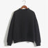 Women's Velvet Turtleneck Long Sleeve Sweatshirt