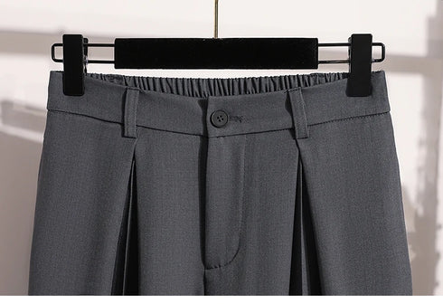 Plus Size Wide Leg Trousers for Women - Autumn 2024