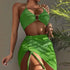 Women's Four-Piece Mesh Bikini Cover-Up Set