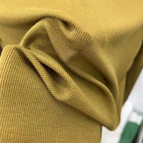 Slim Fit O-Neck Long Sleeve Top for Women