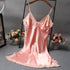 Satin Lace Nightdress for Women