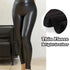 High Waist Shiny PU Leggings for Women