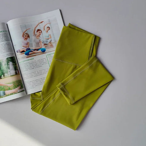 Women's High Waist Yoga Leggings - Booty Lifting Fitness Tights