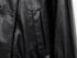 MUJER Black Faux Leather Bomber Jacket for Women