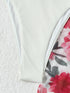 Floral Three-Piece Bikini Set