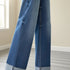 High Waist Wide Leg Denim Pants for Women
