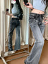 Women’s Gothic Flare Jeans in Black