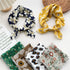 55cm Laies Cotton Linen Square Scarf for Women