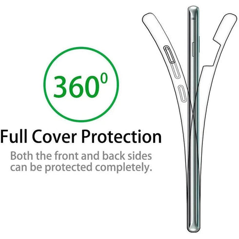 Clear 360 Full Wrap Phone Case for iPhone Models
