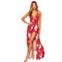 Elegant Puff-Sleeve V Corset Dress for Evening Events