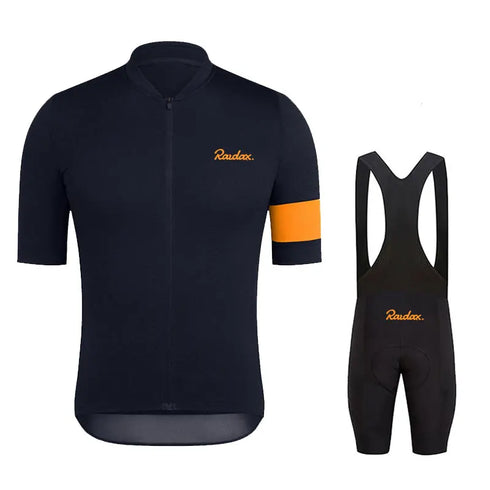 Raudax Men's Short Sleeve Cycling Jersey Set