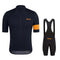 Raudax Men's Short Sleeve Cycling Jersey Set