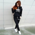 Women's Casual Hooded Sportswear Set