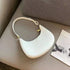 Chic Half-Moon Shoulder Bag