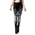 Gothic Steampunk Print Leggings for Women