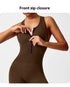 Seamless V-Back Tummy Control Yoga Bodysuit