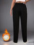 Women's Casual Straight Leg Pants with Pockets