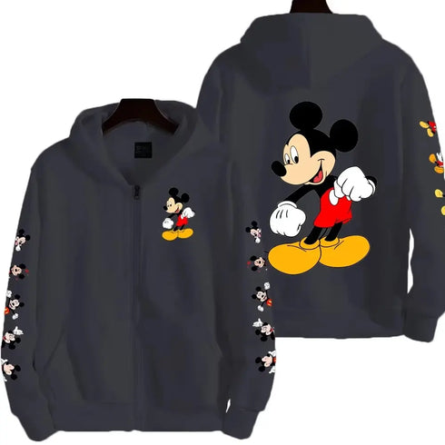 Unisex Disney Oversized Zip Up Hoodie