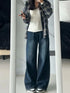 Womens Baggy High Waist Denim Jeans