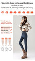 High Waist Fleece Lined Skinny Jeans for Women