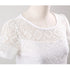 Chiffon Lace Detail Blouse for Women