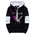 Girls Urban Fashion Hooded Sweatshirt with Butterfly Print