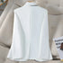 Plus Size Women's Luxury Blazer in White