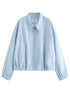 French Barn-Style Oversized Short Jacket for Women